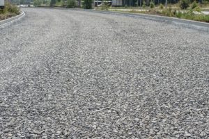 gravel road