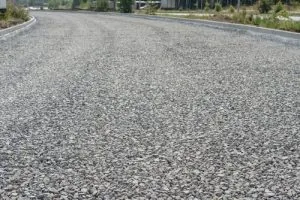 gravel road