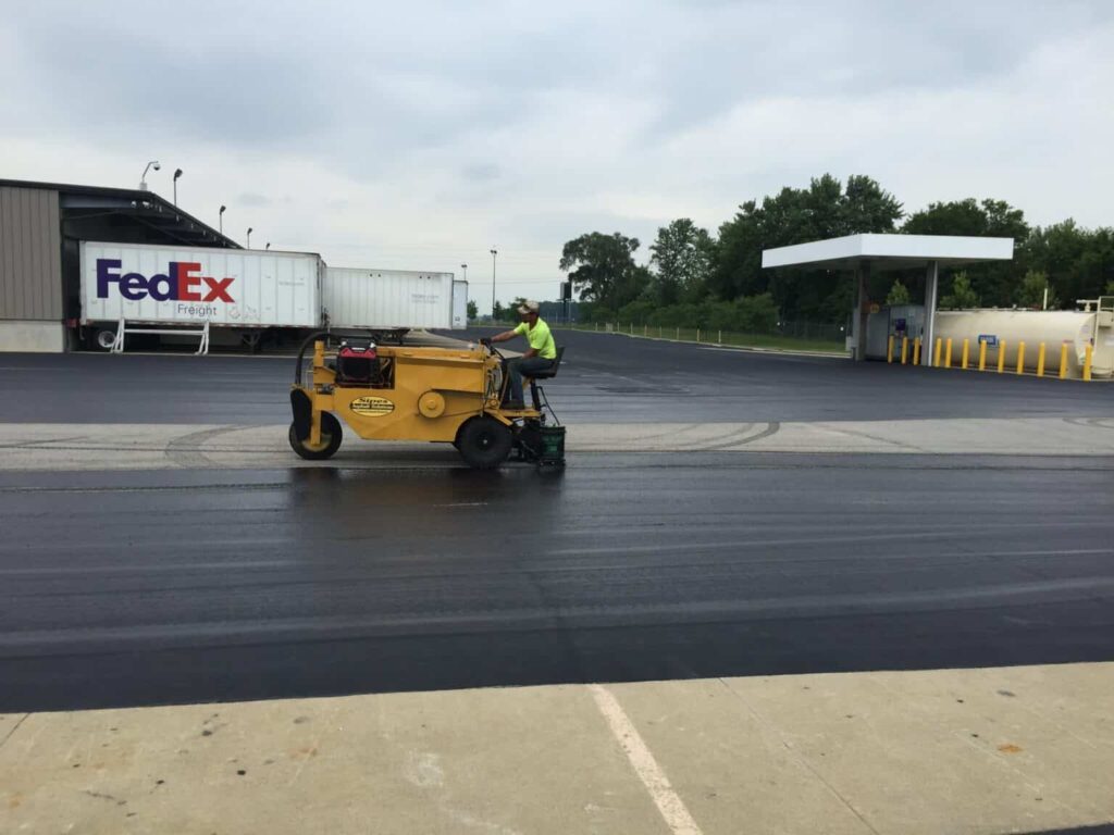 asphalt sealing