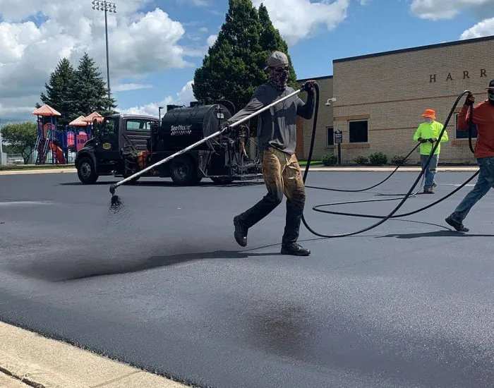 asphalt sealing