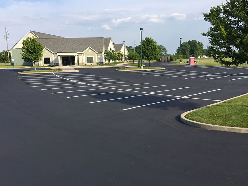 parking lot stripping