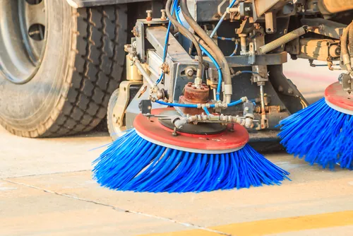Street sweeper machine