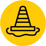 traffic cone icon