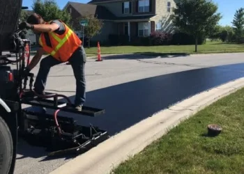 Paving services by Sipes Asphalt & Concrete