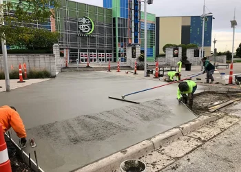 Sipes Asphalt & Concrete providing paving services